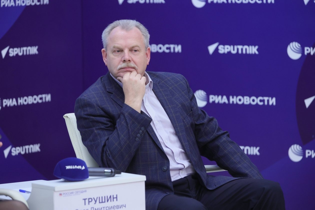 Член Большого жюри Олег Трушин. Фото: Фотограф Виталий Белоусов, медиагруппа «Россия сегодня»